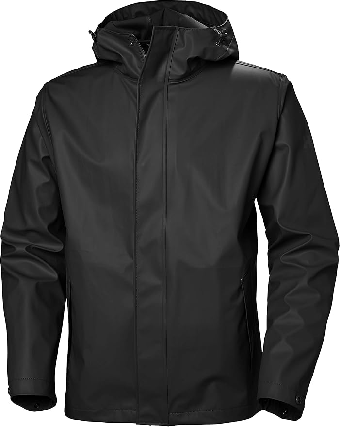 Helly-Hansen Mens Hooded Waterproof Rain Jacket